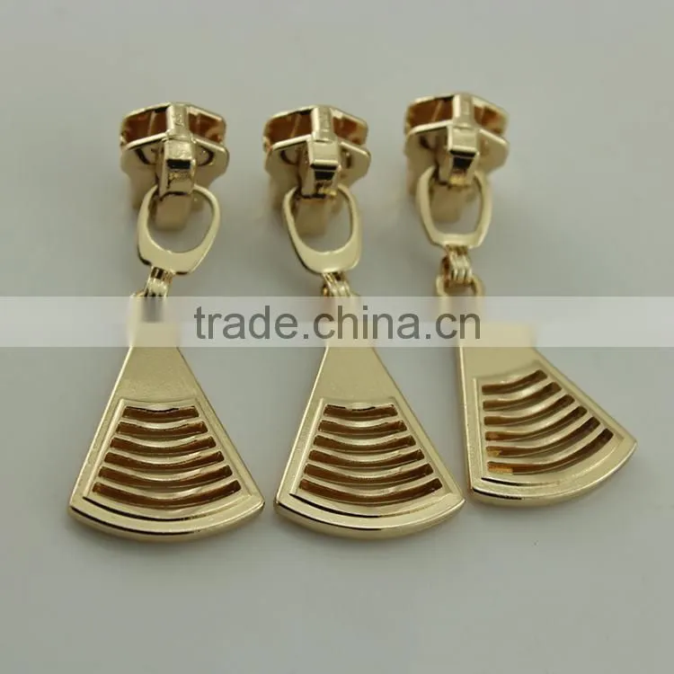 5# Customer Golden Metal Zipper Puller