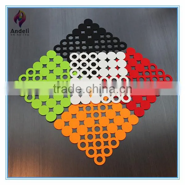 2017 New Style Square Felt Placemat For Dining Decoration Table Mat