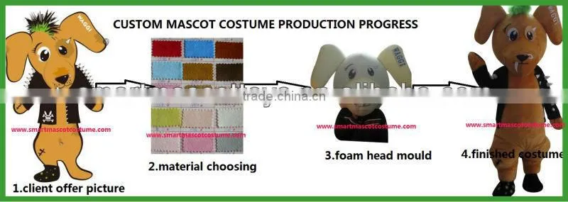 New Design adult red colour bull costumes bull mascot costume