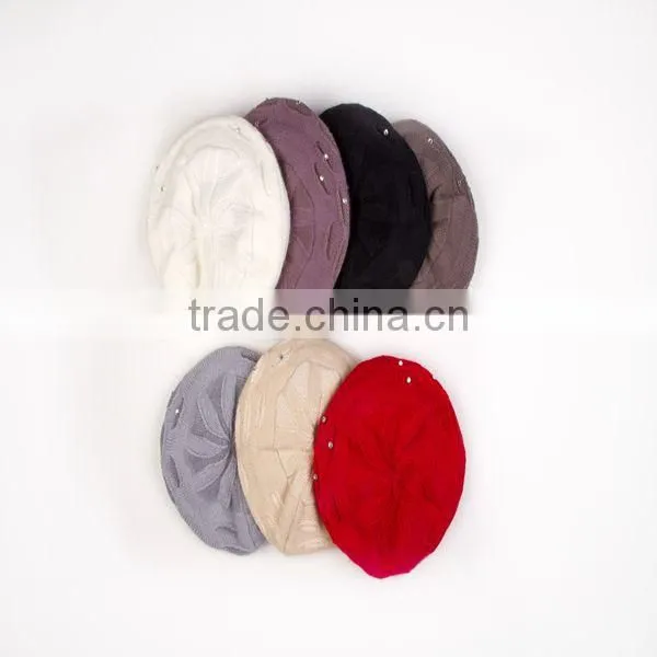 2014 New Warm Hat With Diamond TH-9036