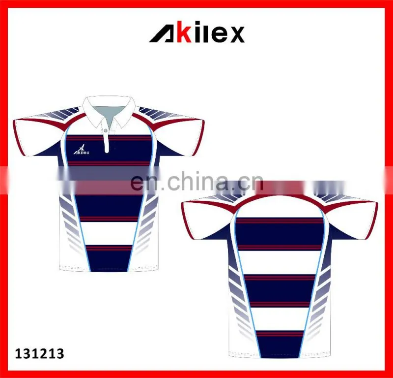 2016 Customized stylist sublimaiton rugby jersey