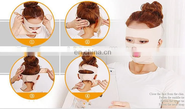 Wrinkle Face-lift Slimming Cheek Mask Full Face Slim up Strap