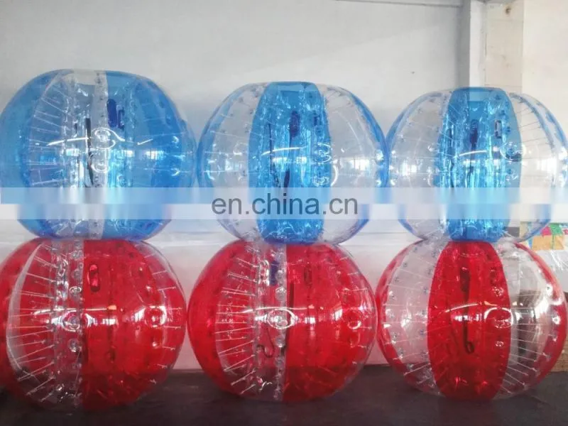 Hot!! Colorful inflatale human body zorb ball, inflatable soccer zorb ball for football games