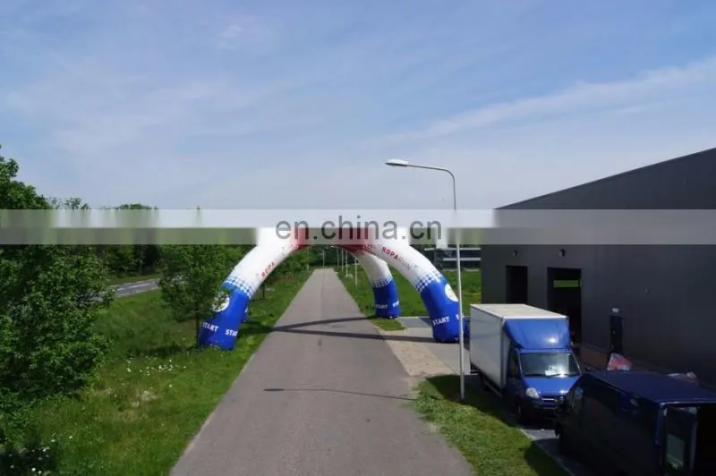 special inflatable circle start finish arch for sale