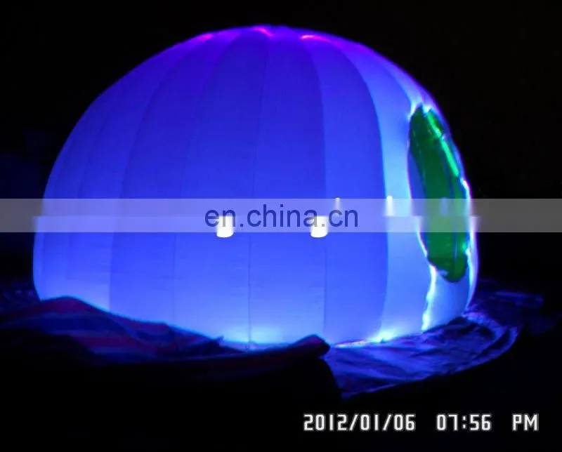 LED party/ wedding Inflatable dome tent