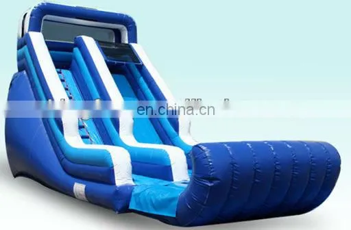 Giant inflatable water slide