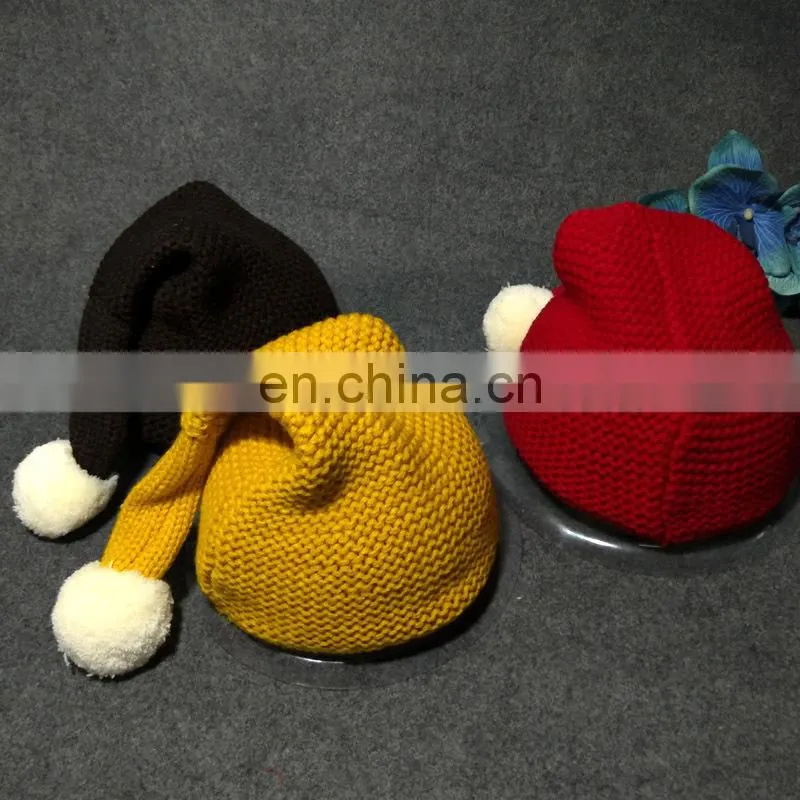 Autumn&winter new fashion cute knitted cap christamas creative children hats