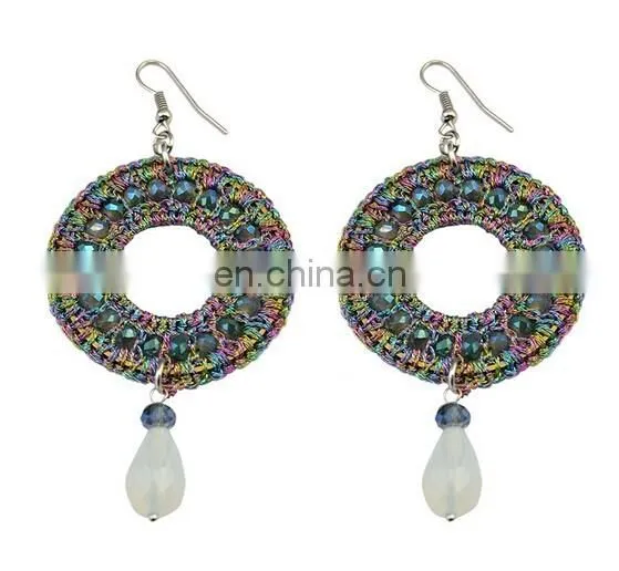 2017new oil drip jewelry star shape necklace and earring setting