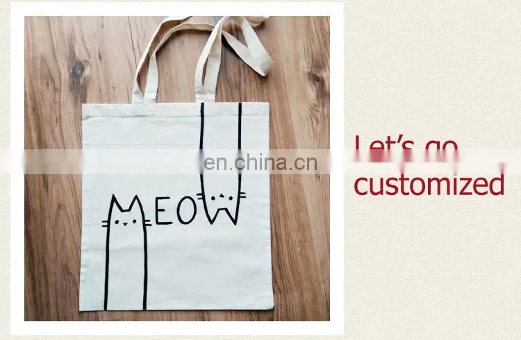 custom personalized red cotton tote bags printed logo