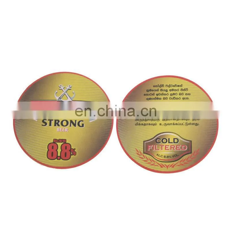 round colorful printing custom made paper placemat for kids