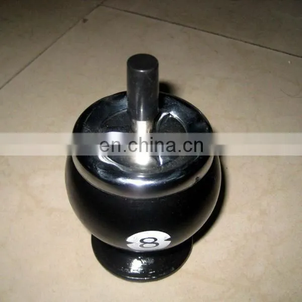 2014 new product golf shape plastic ashtray cheap ashtray factory