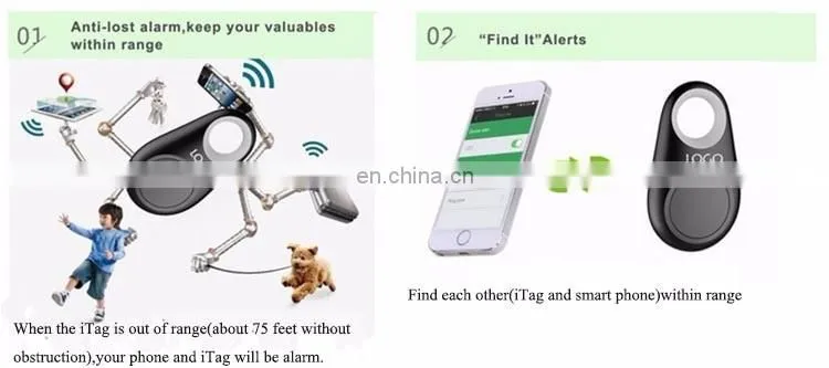Hot Wireless Antilost Bluetooth Alarm Key Finder For Wallet Key Luggage Child Pet Cell phone GPS Bag Handy Key Finder