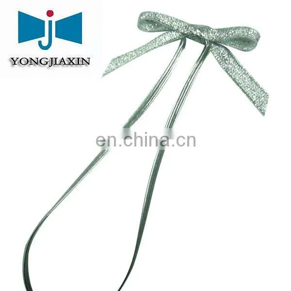 Gift Wrap Christmas Bow/Elastic Loop Tie