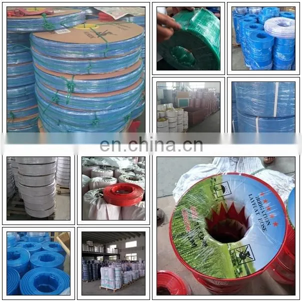 pvc lay flat hose 300mm water irrigation tubing pvc flexible water hose pipe