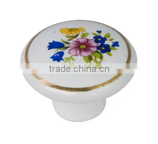 Flower knob use for furniture