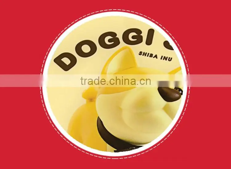 Cute dog printing PP Type and PP Material plastic hanging file folder