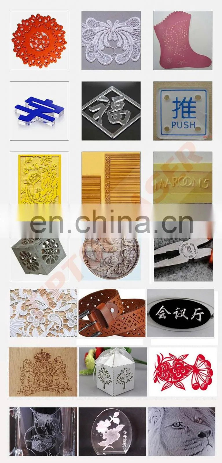 Top-quality supplier laser engraving and cutting machine laser cutting machine