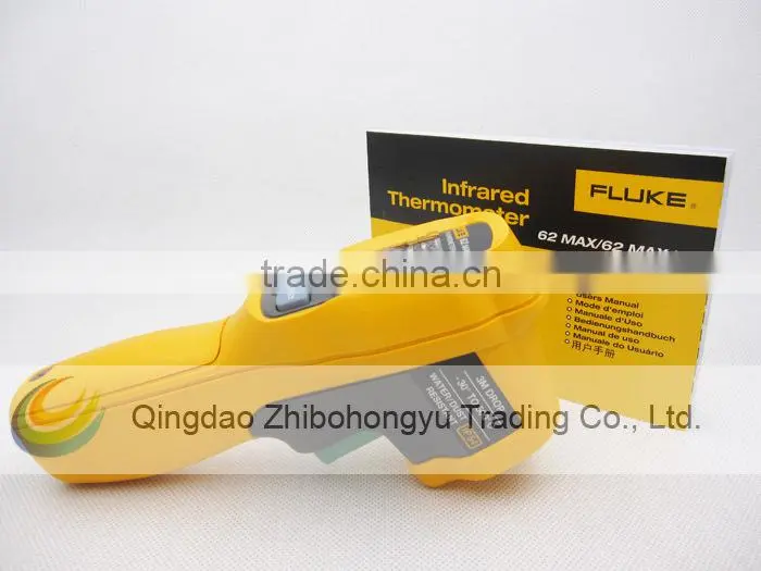 Fluke 62 MAX Handheld Dual Laser IR Infrared Thermometer Gun -30 to 650