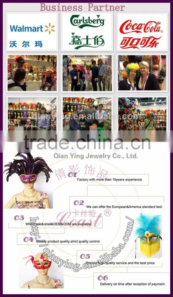 Fashion cheap diy paper female party face eye mask