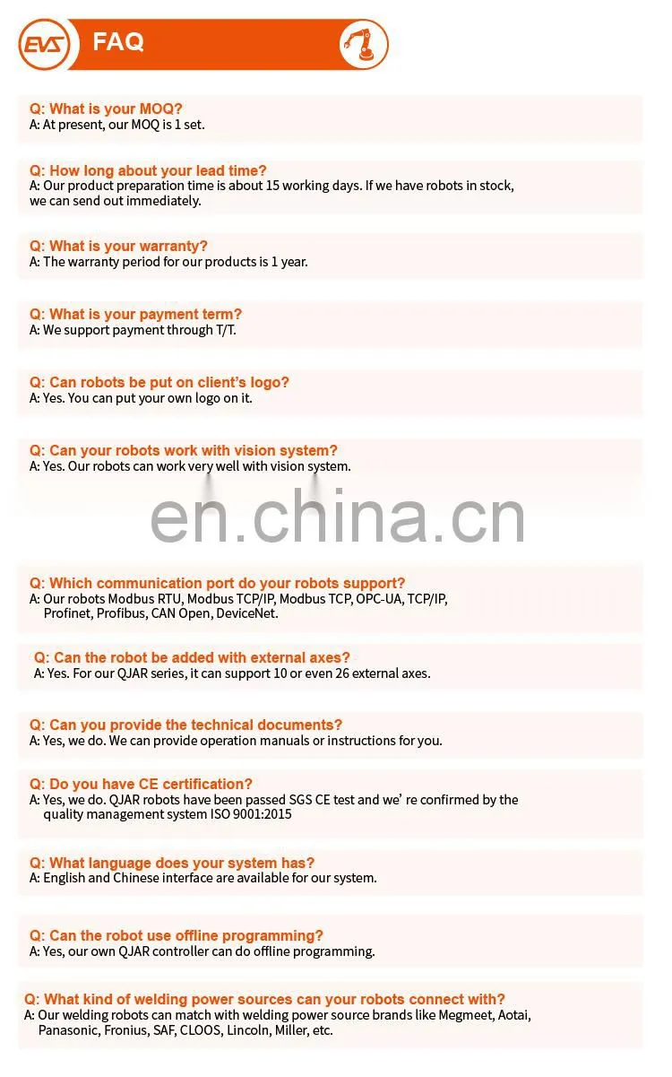Robot welding parts for mining machinery