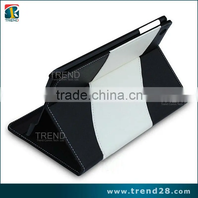 alibaba express folding leather case for ipad mini with belt