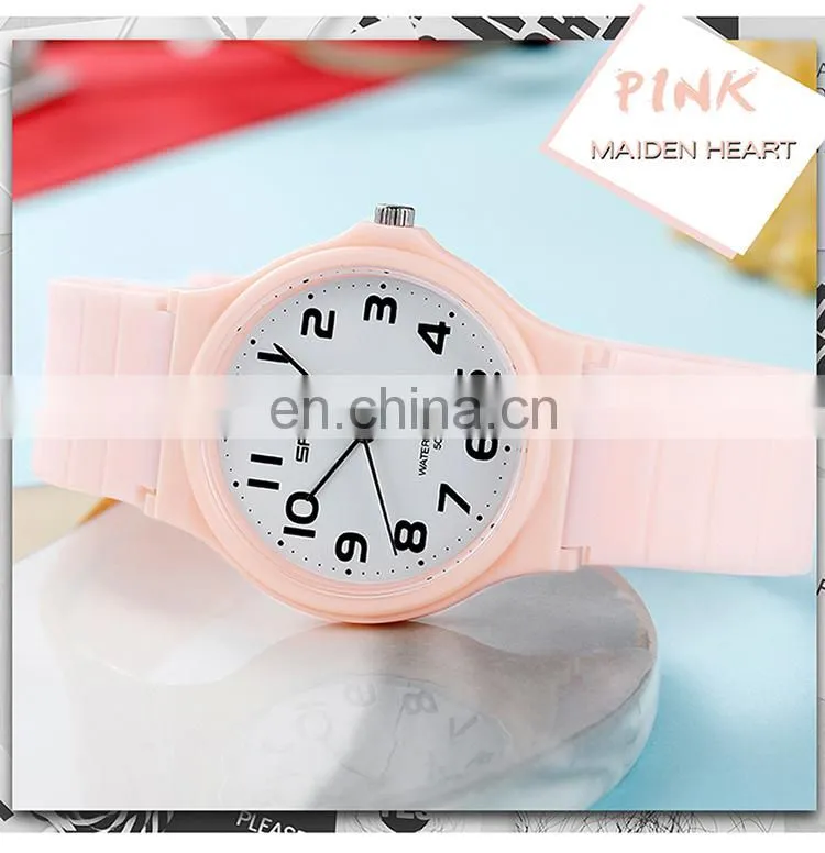 Sanda 6010 Stylish Ladies Mens Analog Watch Waterproof Relojs Minimal Unisex Quartz Watches