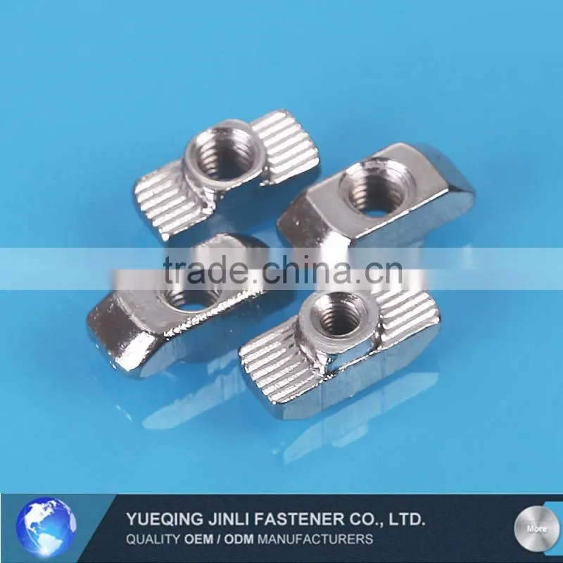 hammer-head nut for 6mm, 8mm and 10mm slots profiles