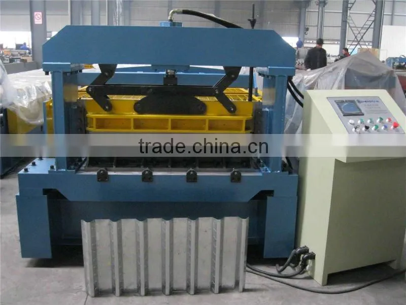 Construction Floor Decking Cold Roll Forming Machine