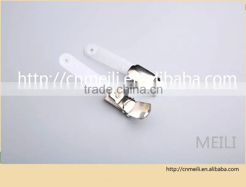 Metal plastic id Card badge Holder Clips From China