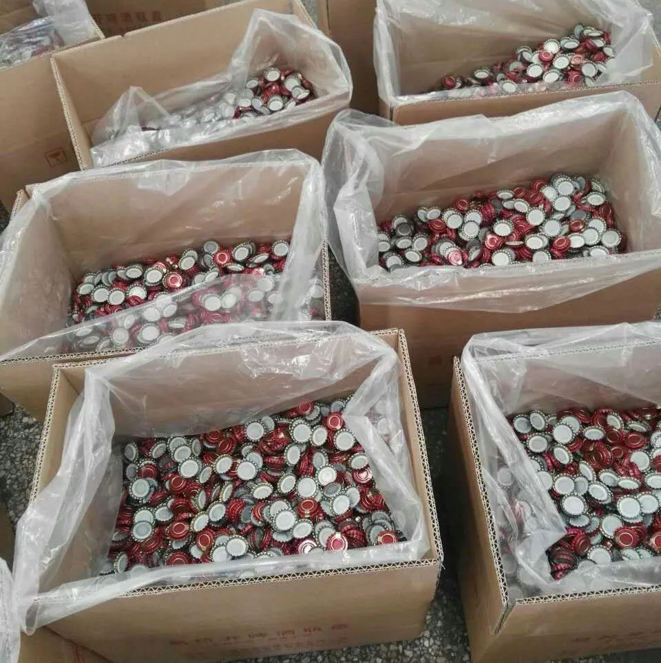 26mm metal pull - tab caps for juice or beer bottle lid