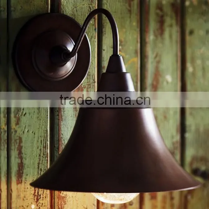 Brass Light Socket Iron Retro Lamps Wall Mounted