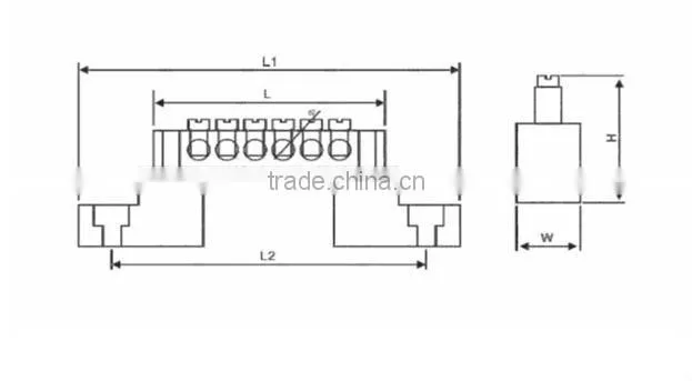 MTB-006 electrical insulation terminal block