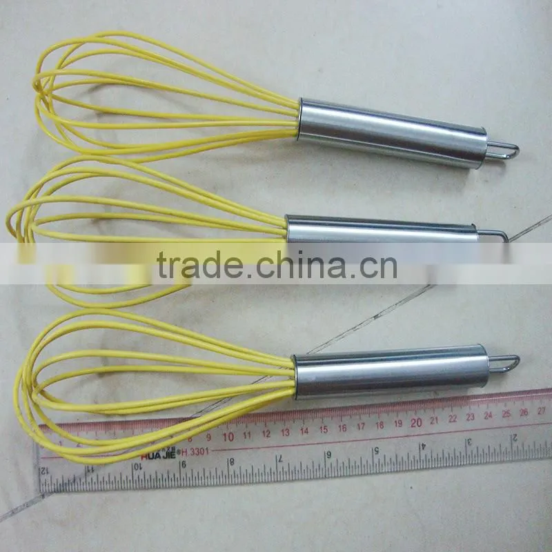 Wholesale good quality semi-automatic cream blender rotating stainless steel egg beater whisk