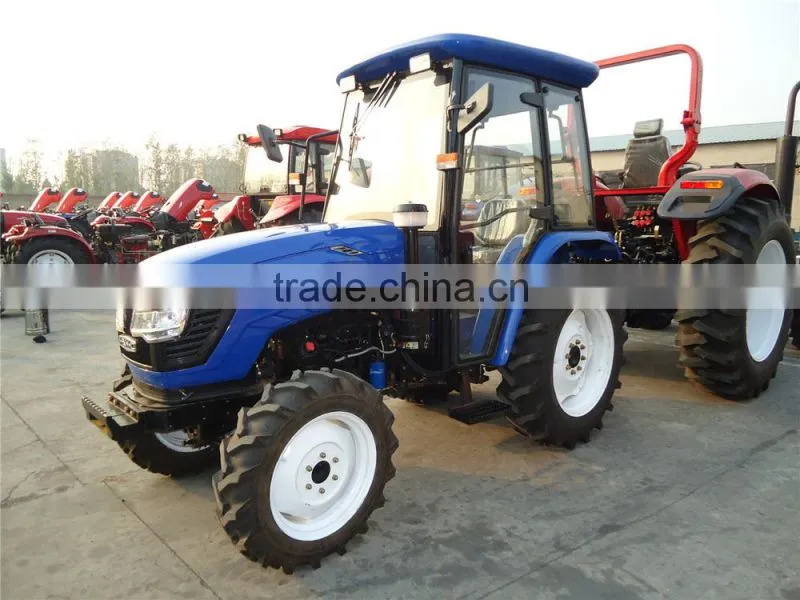2015 new type cabin tractor 554 with 4WD,with heater