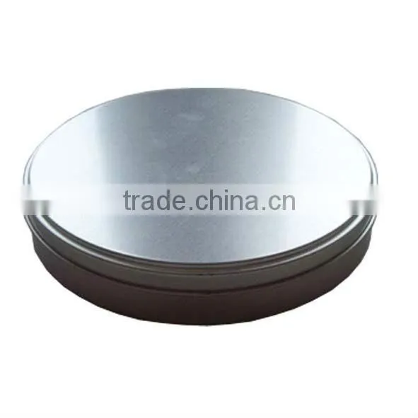 Custom design round cd tin box