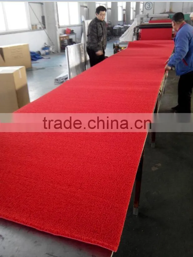 Swimming pool/bathroom use Non slip PVC "S" mat/pvc floor mat