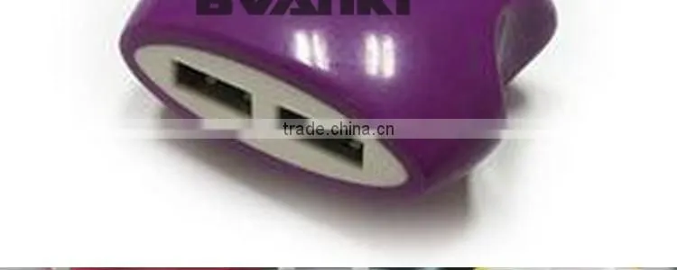 2016 new premium Manufacturers OEM ODM UL FCC CE GS SAA approved USA Plug 5V 1A Dual USB Home Charger for Mobile Phones