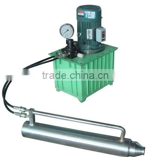Precast concrete hollow core slab making machine
