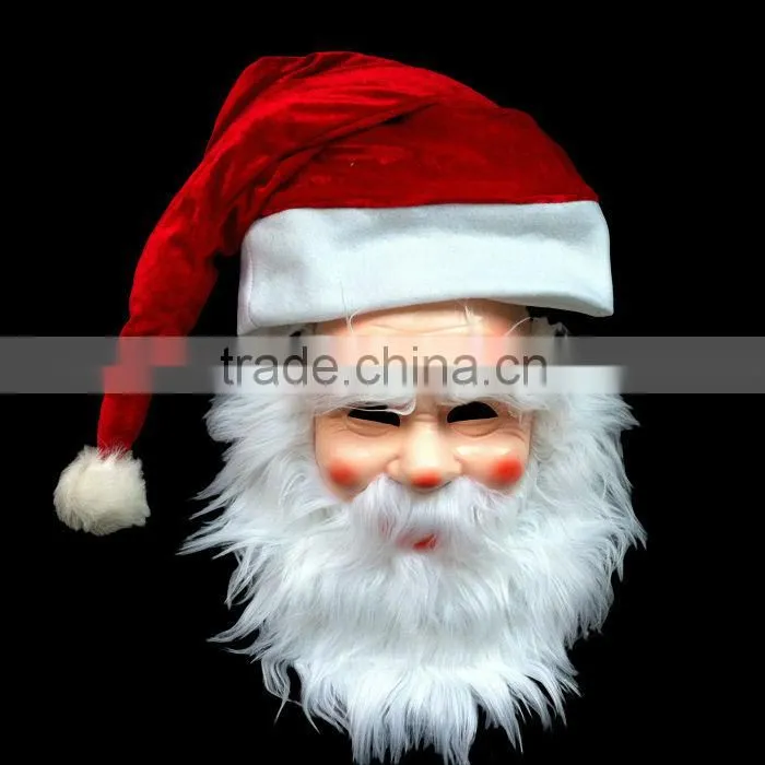 Christmas Santa Claus Mask Decorations