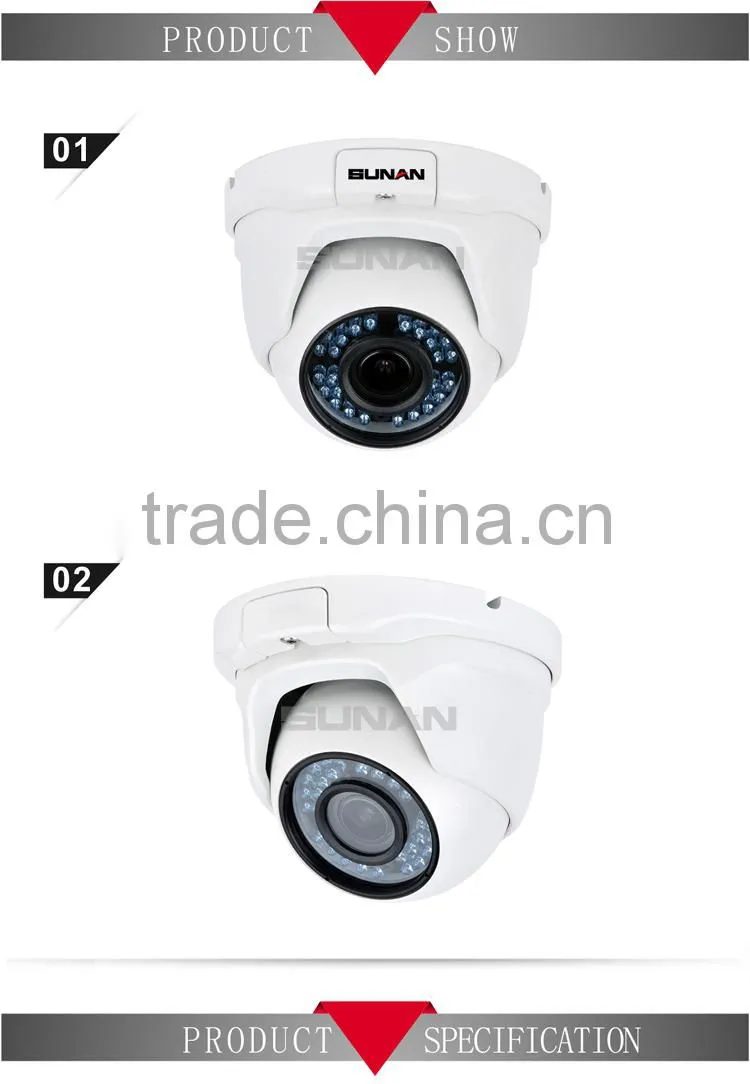 Best Seller 720p HD CCTV Vandalproof Dome Camera CVI with 3.6mm lens and 20m IR Distance