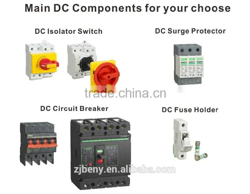 PV Combiner Boxes for 2 strings solar panel