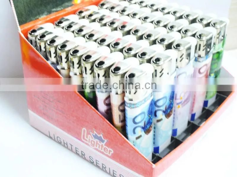 wrap customized picture plastic material electronic lighter