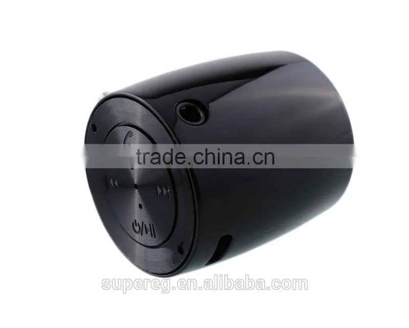 high-quality Mini Black Fashionable Portable Bluetooth Rechargeable Keychain Speaker Excellent Sound