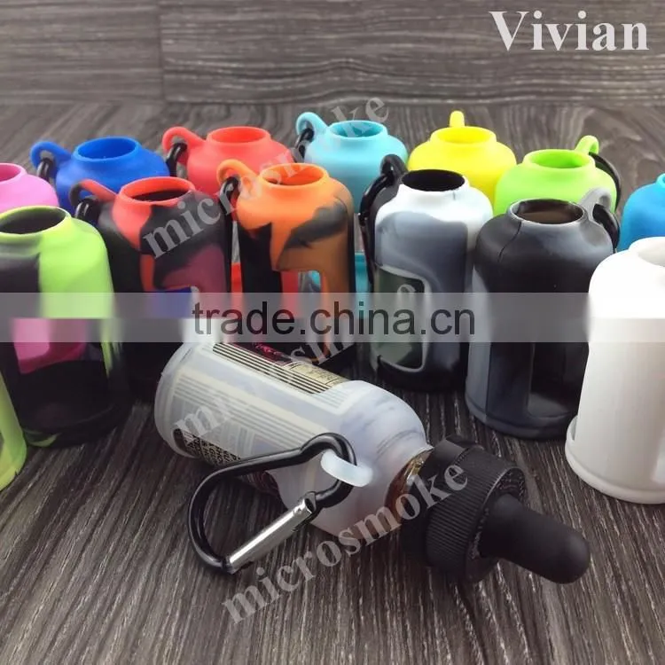 Popular USA li-ion 18650 battery case safe and protective silicone case for 18650 batteries