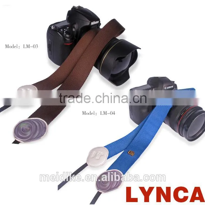 New model camera equipment leather camera strap nylon strap