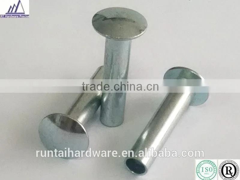 Hot sale aluminium pop hollow rivet size
