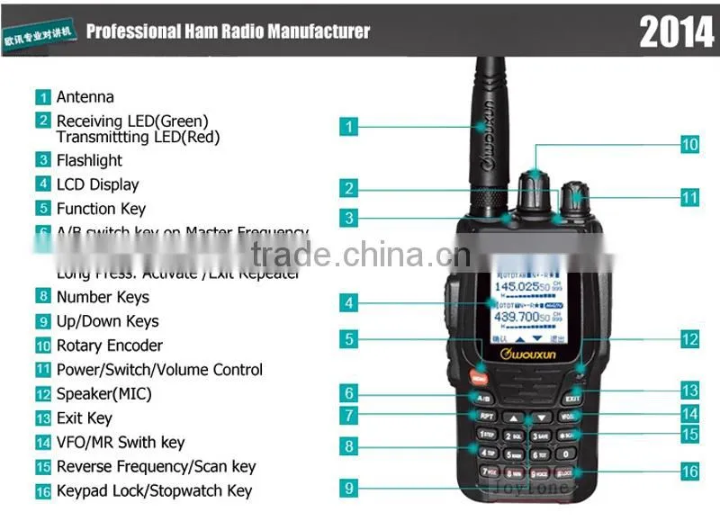 Wholesale KG-UV8D handheld 400-520mhz uhf radio 2-way