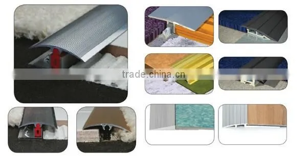 Expansion joint system T cover profile floor connection section floor transition strips