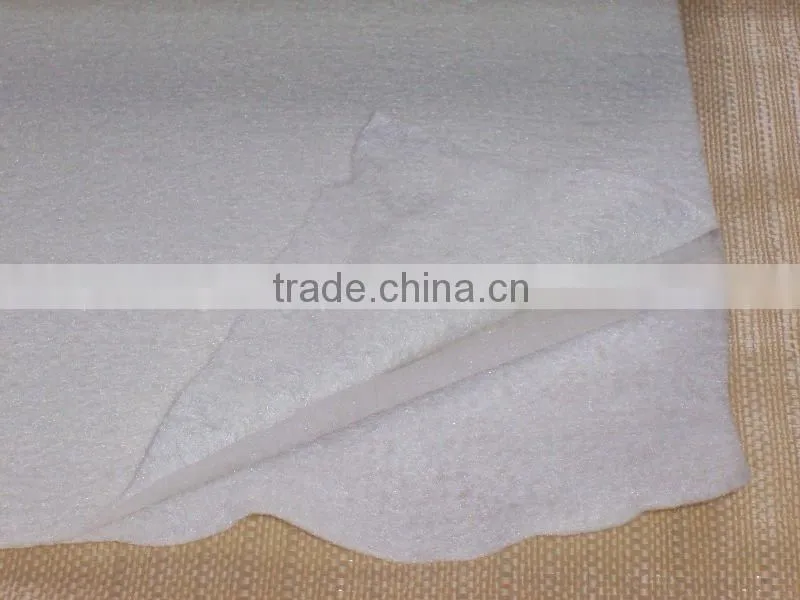 PET short fiber nonwoven needle geotextile