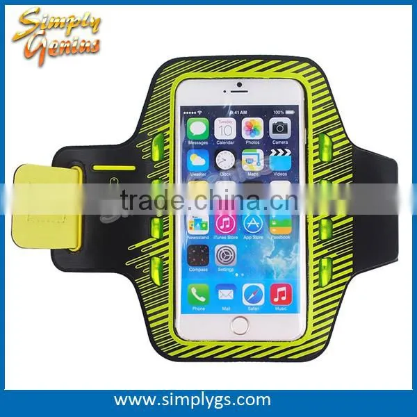 (Wholesale) LED Sport Armband for iPhone 6, led armband for Samsung Galaxy S3/S4, led armband for running